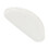 20 pezzi di cuscinetti nasali a forma D in silicone trasparente 15x7x1mm 9