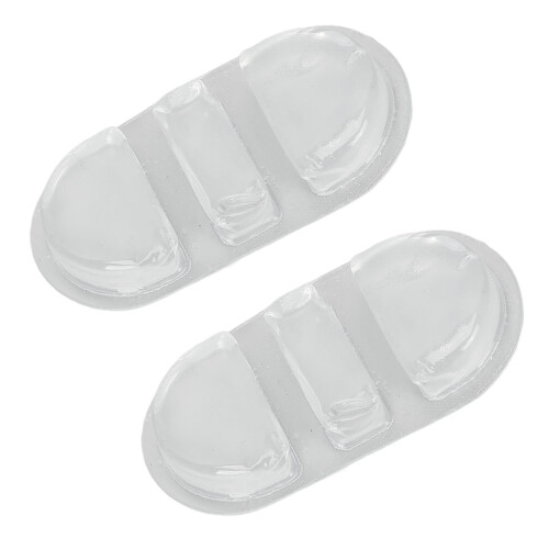 2 pezzi di impacco gel freddo riutilizzabile, bianchi, per caldo/freddo