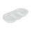 2 pezzi di impacco gel freddo riutilizzabile, bianchi, per caldo/freddo 10