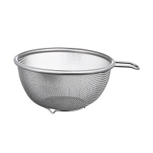 Mini passoire à mailles fines en inox avec poignée