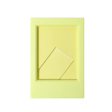7.6 Cm Film Picture Frame For Kids, Art Photo Frame, Presentation Stand, Desktop Decor, Light Green