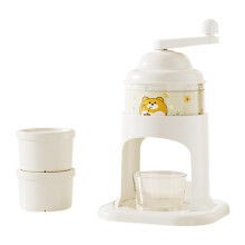 Manual Ice Crusher Shaved Ice Maker Portable Snow Cone Maker For Home And Camping DIY Easy To Clean
