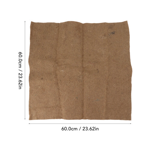 All Natural Jute Worm Blanket for Compost Cups 70x70cm Eco Biodegradable 1