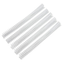 100 pezzi 34-Loop Spine 60 fogli A4 3:1 9,5 mm Bianco