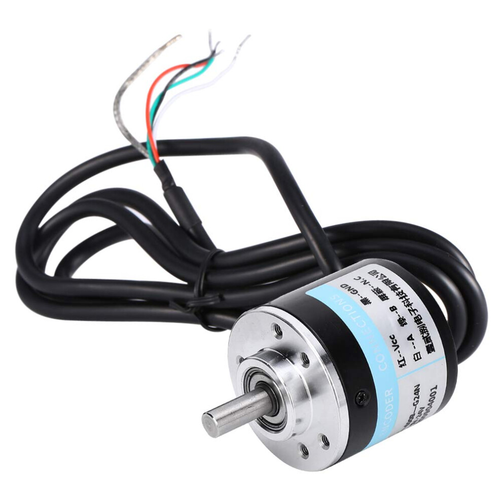 Rotary Encoder 600P/R Photoelectric Incremental Encoder 5-24 V 0.24 Inch Shaft Ab Phases 6482260407784