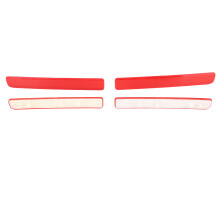 1 Paar Hinter bumper Reflektor XFF500030 Rot links rechts Ersatz für Land Rover Discovery 3 2004 bis 2009