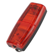 Lampe LED d'épaule 3,7 V 500 mAh 8,8  3,5  1,6 cm Rouge