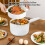 1,8 L Mini casserole électrique 35  17,5  18 cm 600 W 8