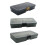 Durable Plastic Fishing Tackle Box M-2/M-3/M-4, Multiple Sizes 7