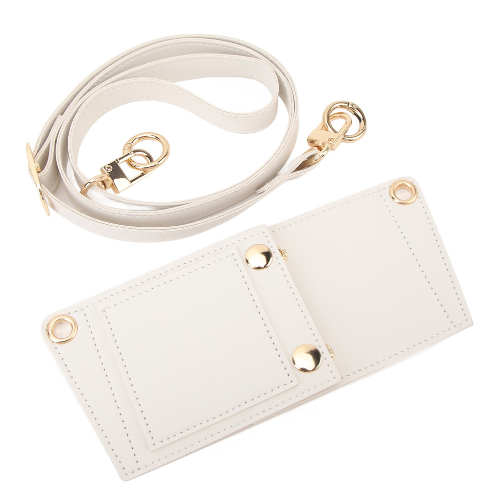 PU Leather Water Bottle Holder for Travel & Gym, White, Universal Fit-image-OPC-PJDWYS2-NEW