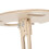 Mesa redonda de madera maciza plegable para botella 7