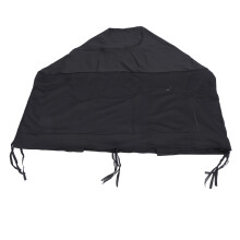 Funda opaca para cuna portátil con cremalleras dobles se ajusta a 101x72x74cm