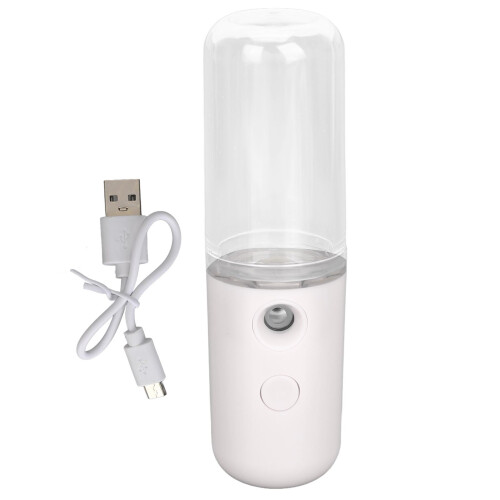 Nebulizzatore idratante nano 50ml Ricaricabile USB Bianco 1
