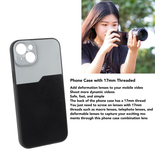 Funda para iPhone 15 Plus - Rosca de 17 mm, aluminio 2