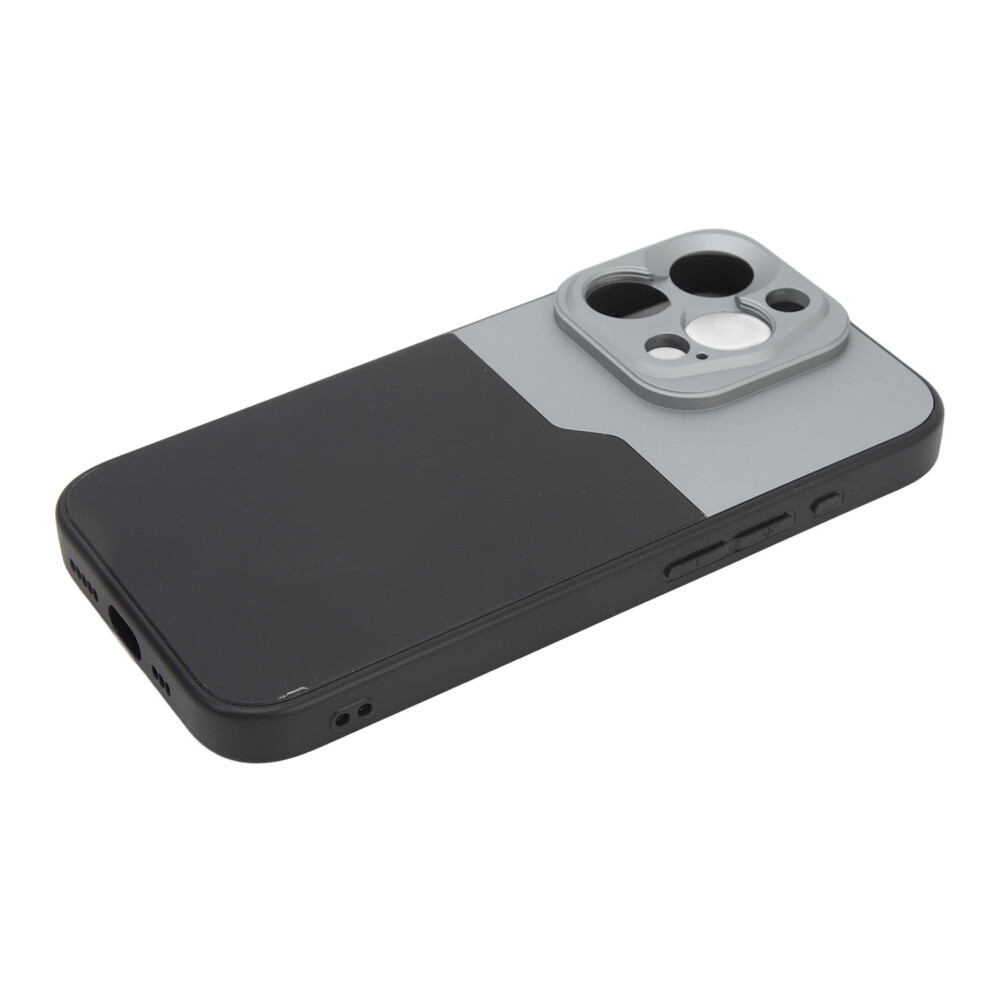 17mm Aluminum Scratch-Resistant Phone Case for iPhone 15 Pro, Anti-Fall Protection-image-OPC-PJDWZ2D-NEW