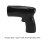 25KHZ Ultrasound Dog Bark Deterrent | Handheld, 80m Range, Black 2