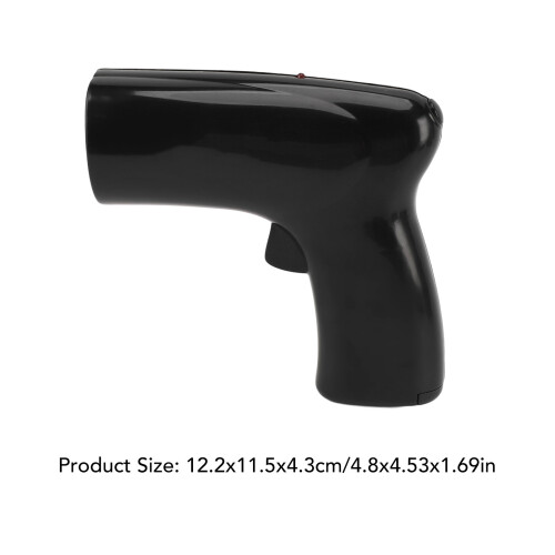 25KHZ Ultrasound Dog Bark Deterrent | Handheld, 80m Range, Black 1