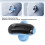 Écouteurs clip-on V5.2 à oreille ouverte bleu 120mAh 5