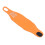 Muñequera ultra delgada, ajustable, negro/naranja 15