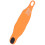 Muñequera ultra delgada, ajustable, negro/naranja 11