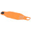 Muñequera ultra delgada, ajustable, negro/naranja 13