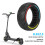 Solid Tire for Electric Scooters 8.5*2.5, Fluorescent Green, Anti-slip 1