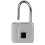 Lucchetto con impronta digitale 180 mAh 76x46x13 mm Argento 15