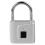 Lucchetto con impronta digitale 180 mAh 76x46x13 mm Argento 14