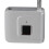 Lucchetto con impronta digitale 180 mAh 76x46x13 mm Argento 7