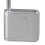 Lucchetto con impronta digitale 180 mAh 76x46x13 mm Argento 9