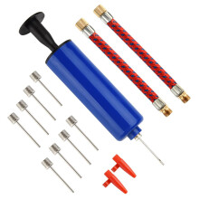 Inflatable Tool Set 14-Pack With Ball Pump Needles And Flexible Hose Nozzle For Basketball Football Volleyball Rugby Water Ball