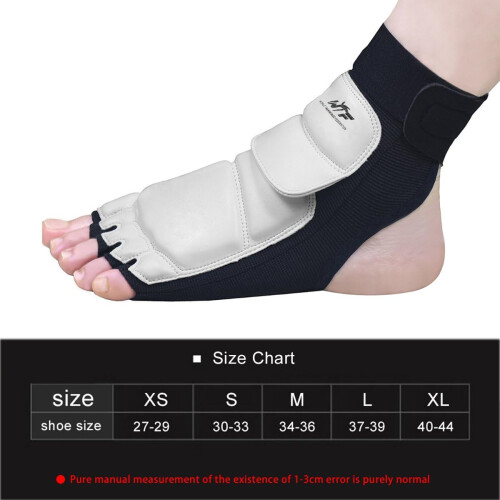Taekwondo Punch Bag Sparring Training MMA UFC Thai Foot Protector Size Medium PU Leather 1