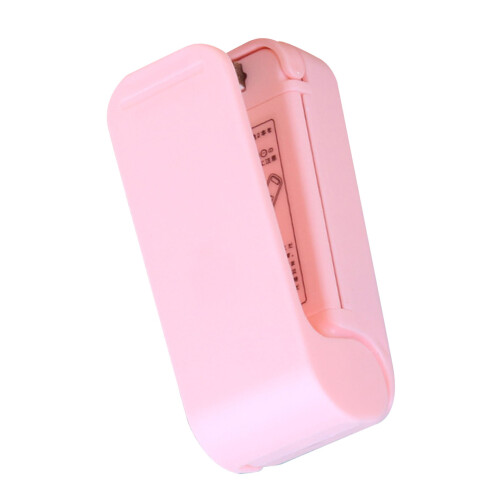Scelle-sac en plastique portable mini 50,00 g 2 piles AA