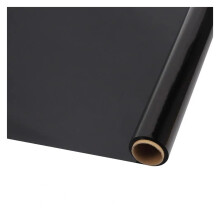 Cellophane Wrapping Paper 1 Roll 40cm X 30m Black Waterproof Flower Gift Box DIY Craft Festival