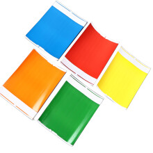 100 feuilles de bracelets d'événement en PP, couleurs assorties