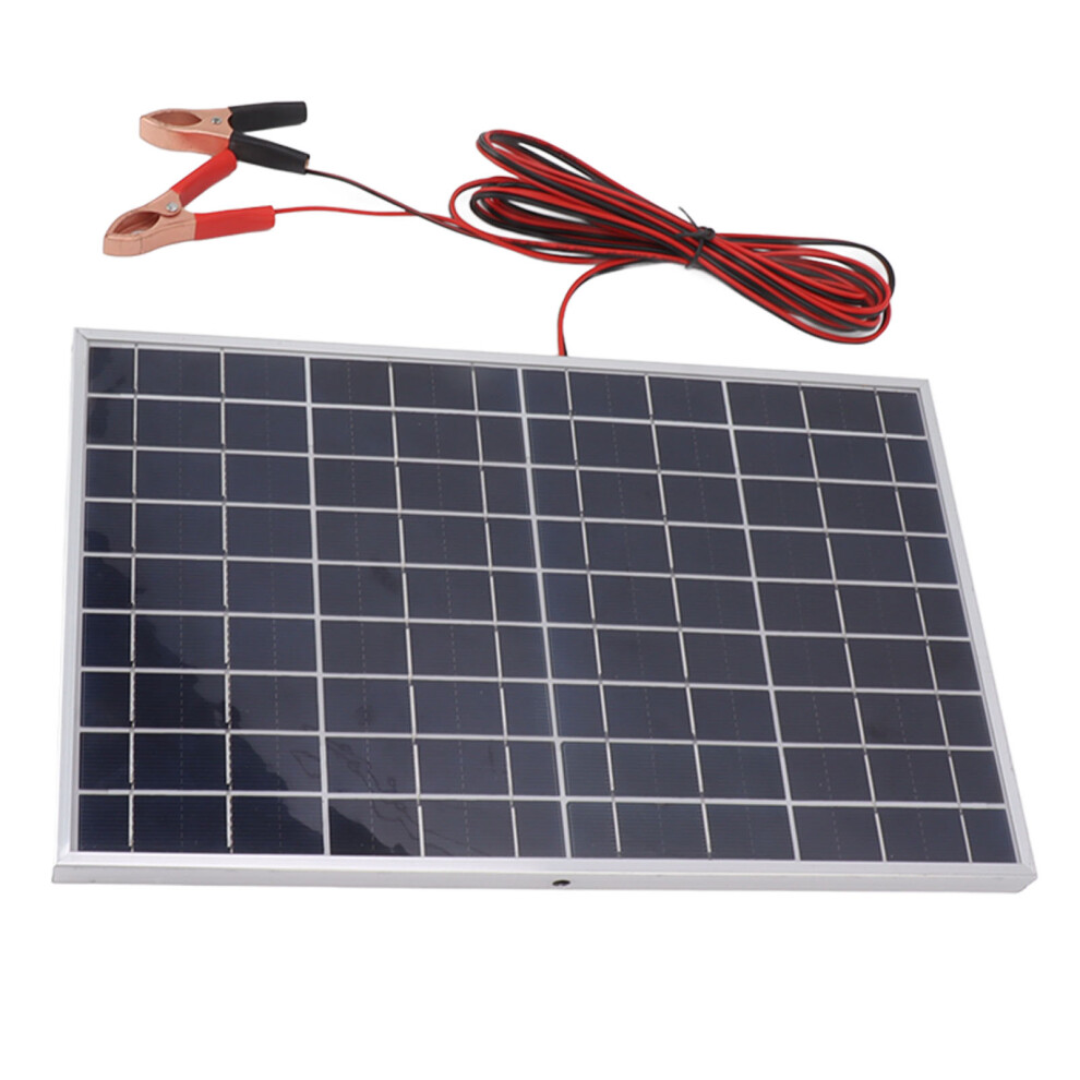 15W 18V Polycrystalline Solar Panel Kit For Car Rv Marine Charging 9311336071567