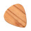 Plettro in legno d'olivo per ukulele e basso, 27x32mm 1