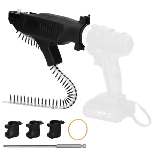 Cordless Staple Machine Converter: Automatic Nailer for Woodwork 2