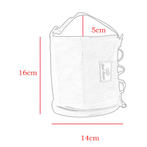 Soporte para bolsas de papel enrolladas 141416cm RegRoll blk/ag/kh 1