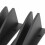 Spoiler posteriore in ABS per Serie 1 E90 E91 15x4.5x5 Nero 10