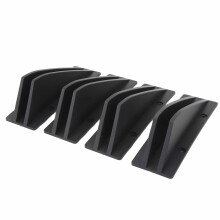 Spoiler posteriore in ABS per Serie 1 E90 E91 15x4.5x5 Nero