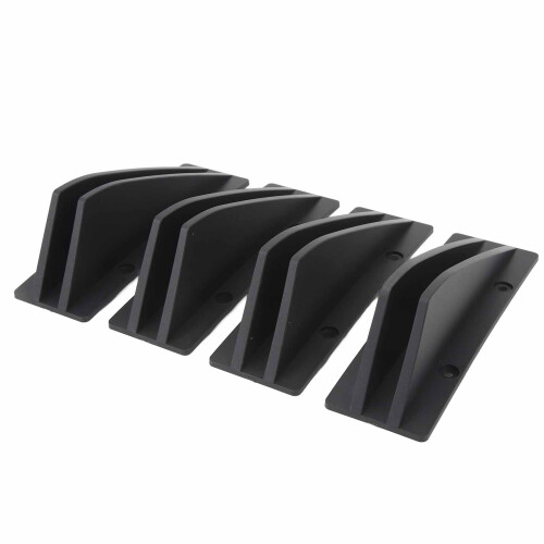 Spoiler posteriore in ABS per Serie 1 E90 E91 15x4.5x5 Nero