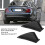 Spoiler posteriore in ABS per Serie 1 E90 E91 15x4.5x5 Nero 4