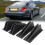 Spoiler posteriore in ABS per Serie 1 E90 E91 15x4.5x5 Nero 14