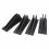 Spoiler posteriore in ABS per Serie 1 E90 E91 15x4.5x5 Nero 13