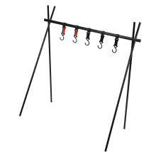 Outdoor-Aluminium-Aufhängegestell 4-Fuß Tripod Klappbar Schwerlast Camping Lagerung