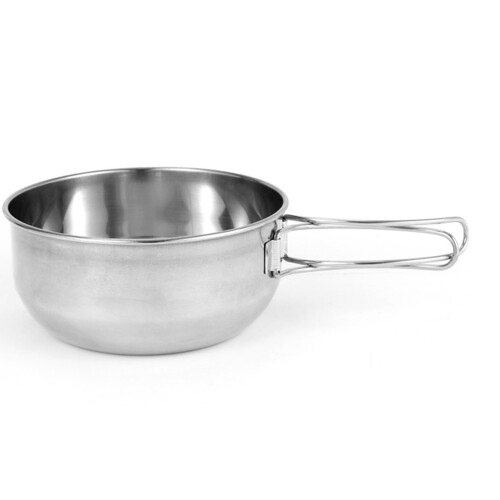 Tazón plegable para sopa 700 ml 12x5x22 cm plateado 2
