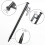 10 mm dicker Stahl-Bodenankernagel 30 cm Camping-Bodenanker 11