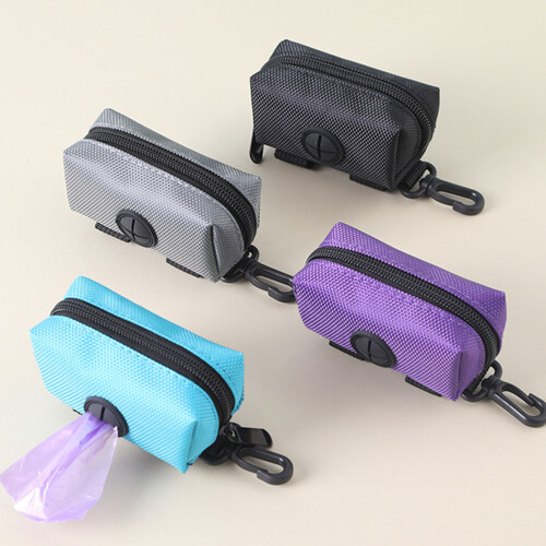 Porte-sac à crottes pour chien (grande capacité) violet 2