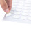 High Viscosity Round Clear Adhesive Stickers for Interior Mounting 14